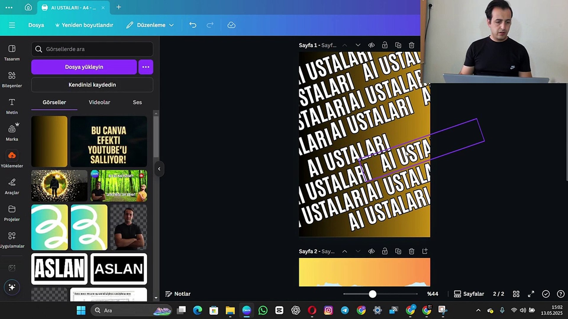 Sadece 5 Dakikada Etkileyici Etkinlik Afişleri Yap! (Tasarımı Gören Etkinliğe Koşuyor)