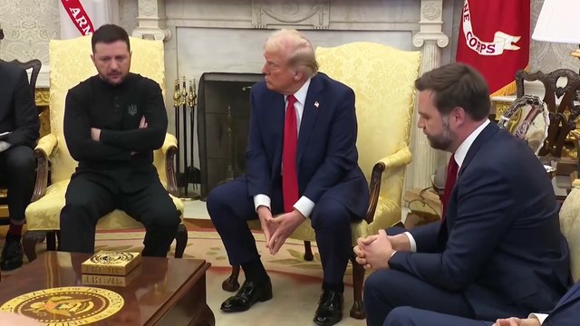 Trump anuncia que hablará con Putin y Zelenski el lunes para poner fin a un baño de sangre