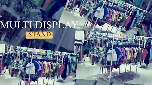 Clothing Rack _ Multidisplay Stand _ Garment Shop & Boutique _ Inspace Store and Factory