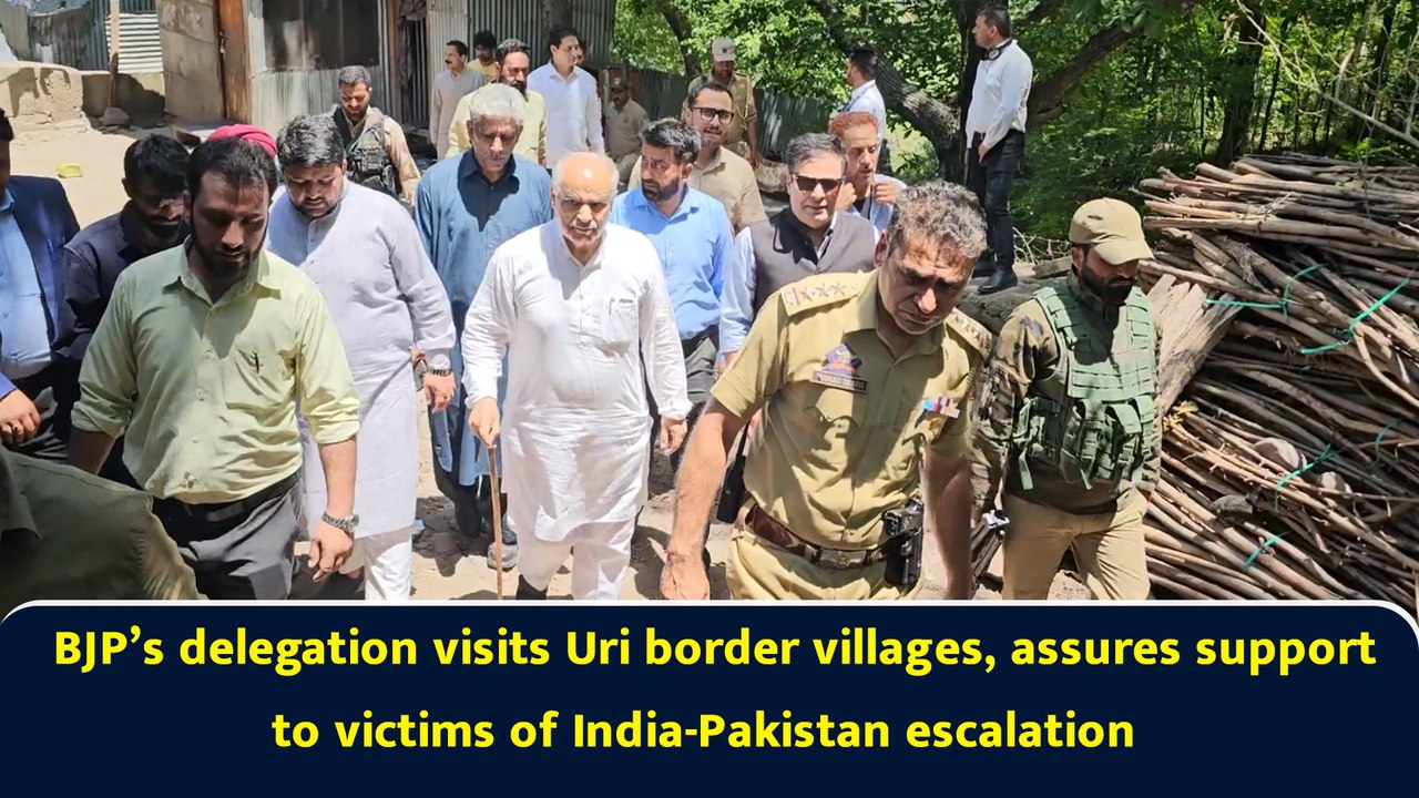 BJP’s delegation visits Uri border villages, assures support to victims of India-Pakistan escalation