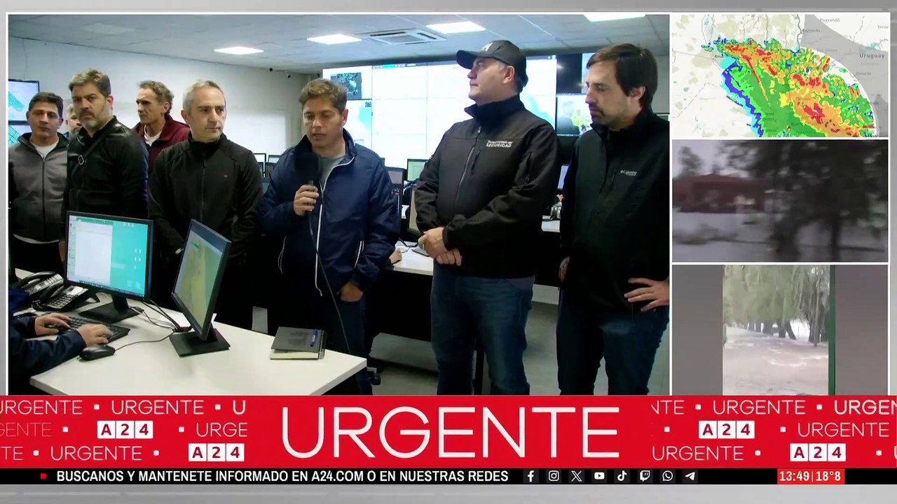 Kicillof temporal