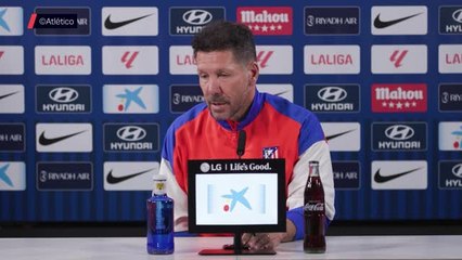 Atlético - Simeone : "La motivation est personnelle, personne ne peut te l’imposer"