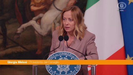 Meloni "Invio truppe in Ucraina non è più un tema di discussione"