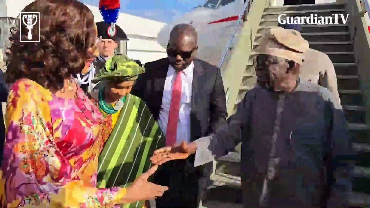 President Tinubu arrives in Rome for Pope Leo XIV’s inauguration