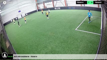 But de Kassim M - Team A