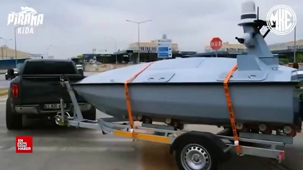 İnsansız deniz aracı PİRANA KİDA göreve hazır