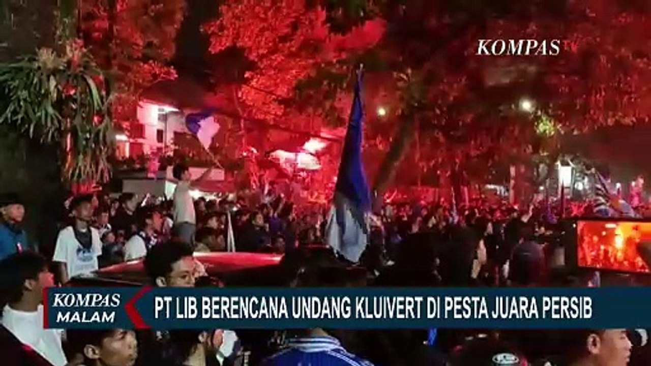 Jelang Pesta Juara Persib Bandung, PT LIB Undang Pelatih Timnas Patrick Kluivert?