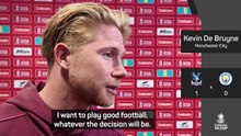 De Bruyne drops huge hint on his future