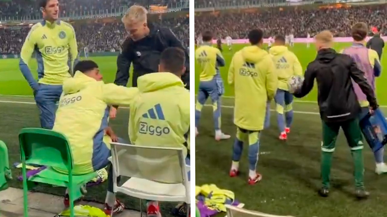 Holanda: Ajax se confía, el arquero se burla del recoge pelotas y termina pagando caro