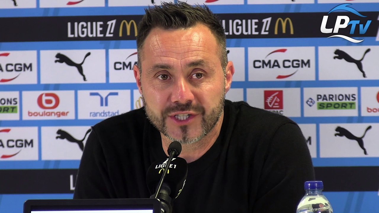 De Zerbi : "Je veux rester à 100%, mais il va falloir parler..."