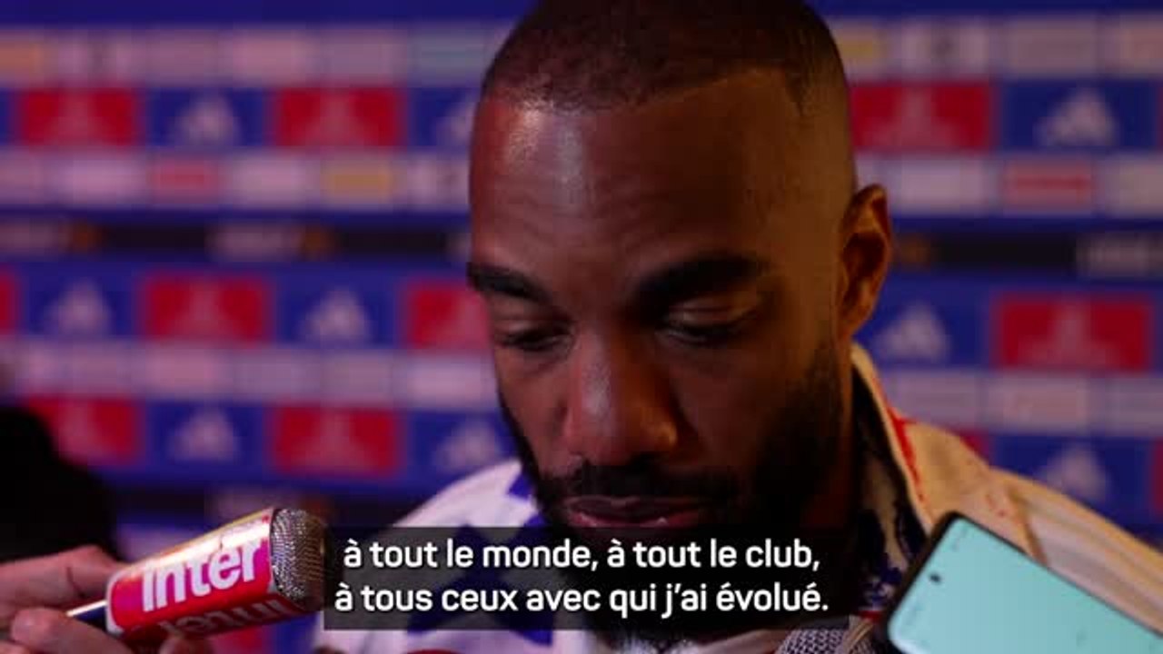 Lyon - Lacazette remercie avec émotion le public lyonnais