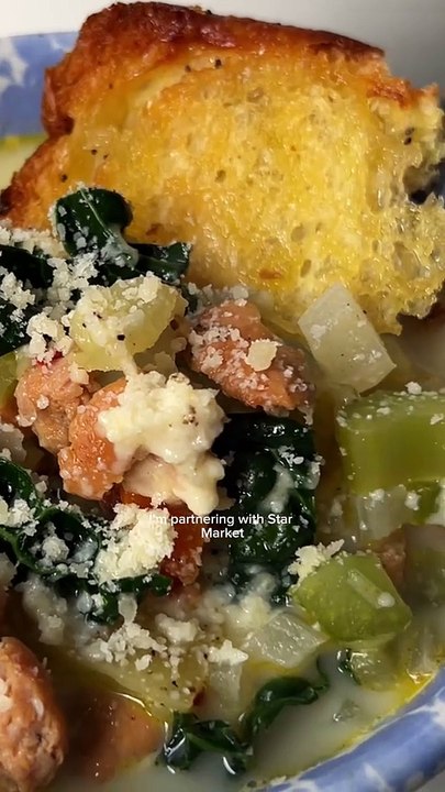 Potato Sausage & Kale Soup 🍲 | Day 10 #SoupSeries | #StarMarketPartner @StarMarket #StarMarketFresh