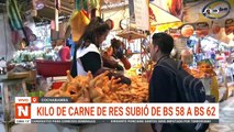Cocha con nuevos precios de la carne