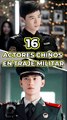 Actores Chinos en traje Militar