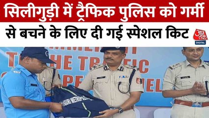गर्मी के कहर से होगा टैफिक पुलिस के जवानों का बचाव, देखें समर हेल्थ किट में क्या है खास