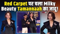 Tamannaah Bhatia Stylish Power Corset Gown पहन Event में पहुंचीं,Stunning Look से लूटी महफिल