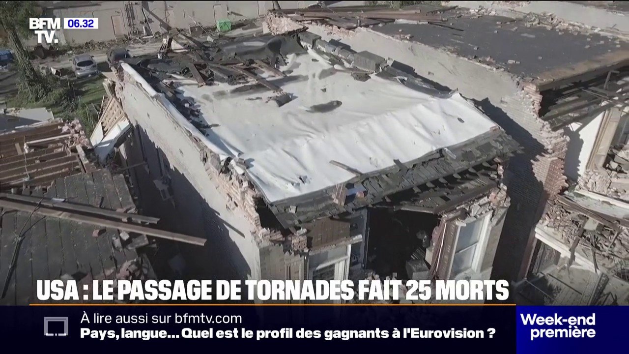 États-Unis: le passage de tornades fait au moins 25 morts dans le Kentucky et le Missouri