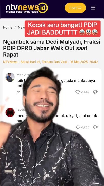 #gubernurindonesia #viral #partaipdiwokqout