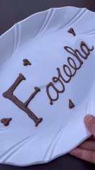 Chocolate Signature #Chocolate #tastemadeworld #trending #viral