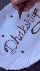 Chocolate Signature #Chocolate #tastemadeworld #trending #viral