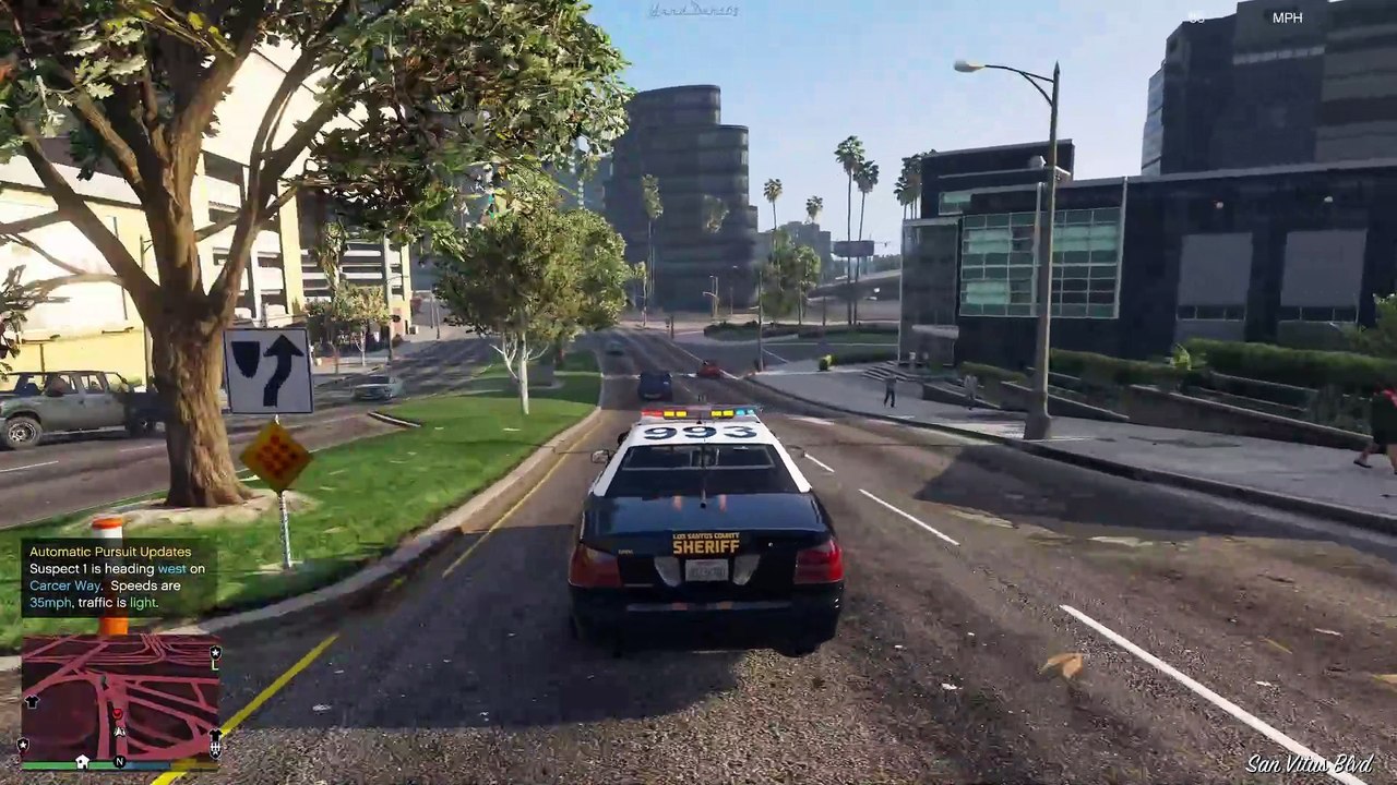 GTA 5 LSPDFR - Stolen Seminole Pursuit