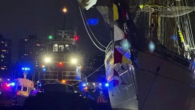 Local NewsAt least 34 injured, some critical, after Mexican Navy ship hits the Brooklyn Bridge