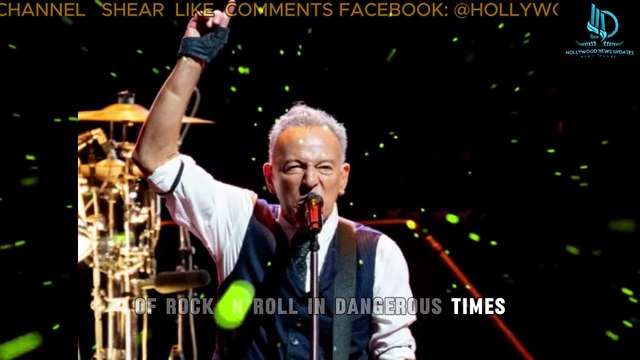 Bruce Springsteen Issues Scathing Political Statem