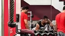 Anatoly was kicked out of the gym by the trainer