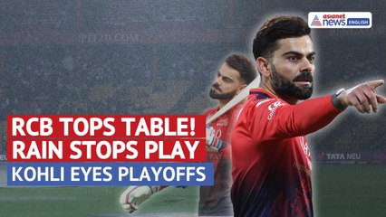 RCB vs KKR Highlights: Rain Halts Play, Kohli’s Team Tops Table | What’s Next for Bengaluru?