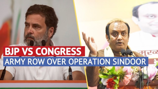 Operation Sindoor | BJP Hits Back at Congress Over Army Remarks!
