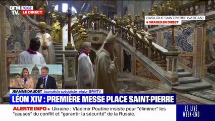 La messe inaugurale du pape Léon XIV débute dans la basilique Saint-Pierre