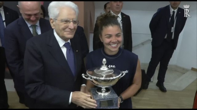 Tennis, impresa di Jasmine Paolini a Roma. Mattarella: straordinaria