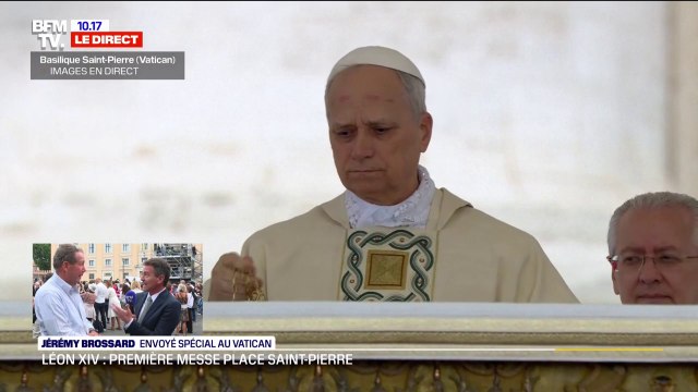 C'est incroyable : des milliers de fidèles venus assister à la messe inaugurale du pape Léon XIV