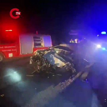 Tokat'ta feci kaza... Araçlar kafa kafaya çarpıştı: Ölü ve yaralılar var!