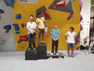 Contest d'escalade au MOOV Club