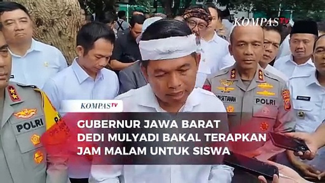 Dedi Mulyadi Bakal Terapkan Jam Malam untuk Siswa di Jawa Barat, Ini Alasannya