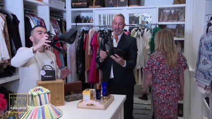 Kathy Hilton Sells Her Wardrobe and Weighs In on RHOBH Future _ ET @Home