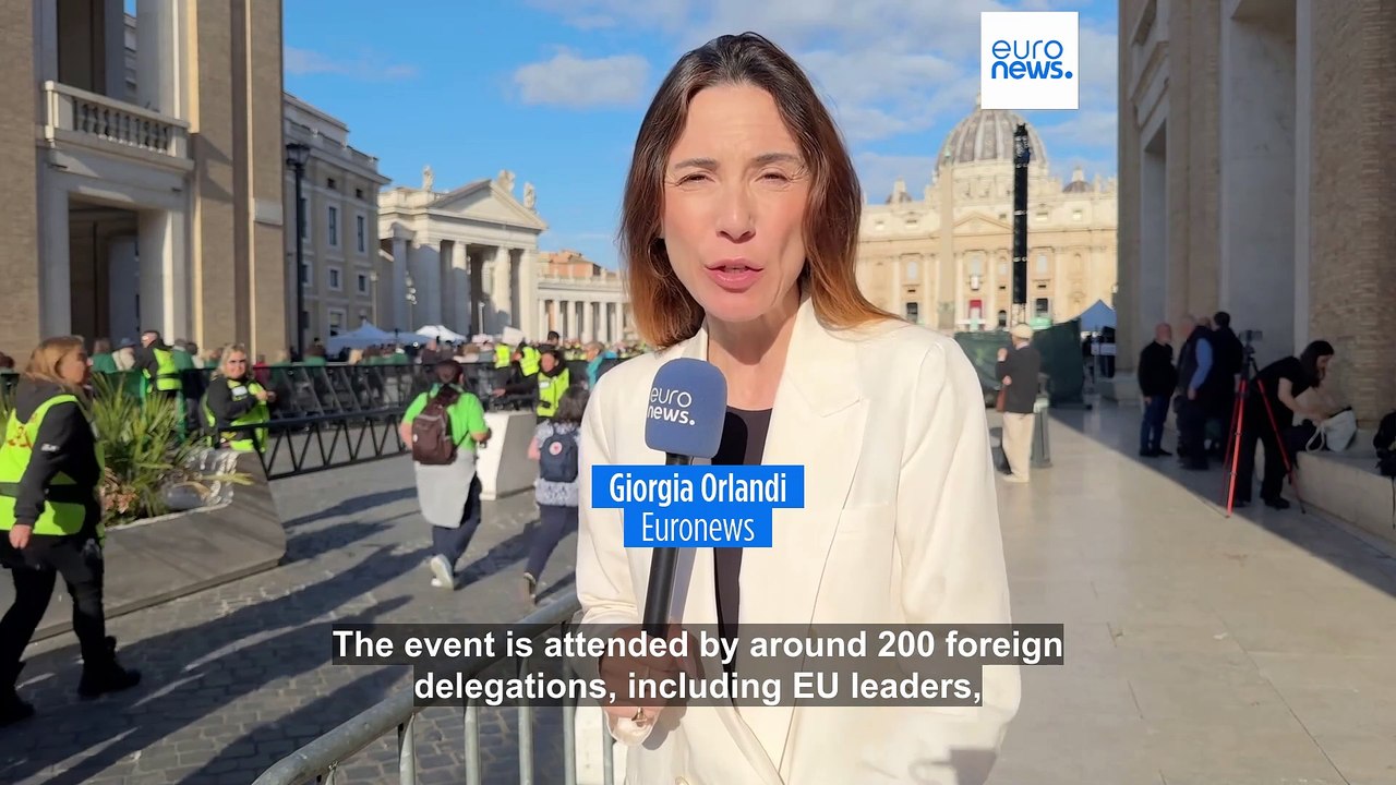 Pope Leo XIV's inaugural Mass at St Peter's Square draws global leaders