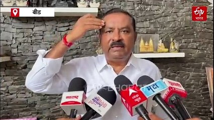 शिवराज दिवटे मारहाण प्रकरणातील आरोपीचे फोटो वाल्मीक कराडसोबत - सुरेश धस