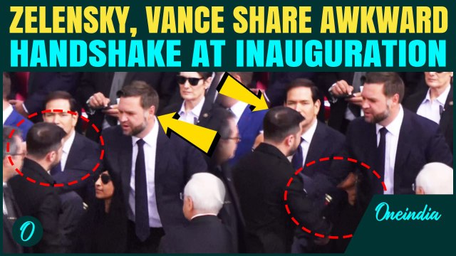 VIDEO: Awkward Zelensky-Vance Handshake Steals Spotlight At Pope Leo XIV’s Inauguration