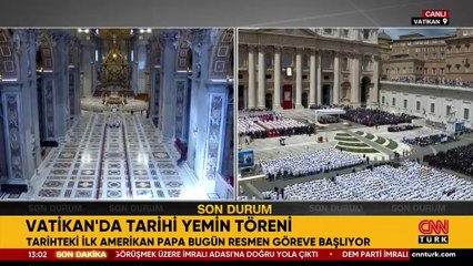 Vatikan’da tarihi yemin töreni! Papa 14. Leo bugün resmen göreve başladı: Balıkçı yüzüğünü taktı...
