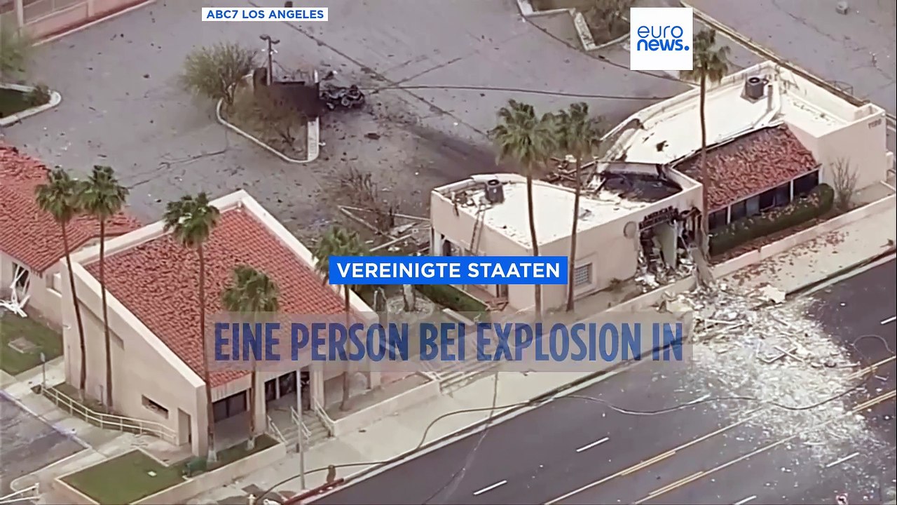 Explosion in Fruchtbarkeitsklinik in Palm Springs