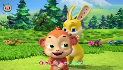 Duck Duck Goose _ CoComelon Animal Time _ Animals for Kids