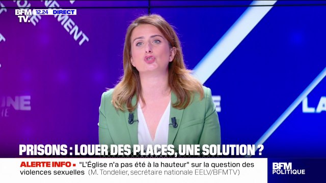 Louer des places de prison à l'étranger: C'est un énorme aveu d'échec , assure Marine Tondelier
