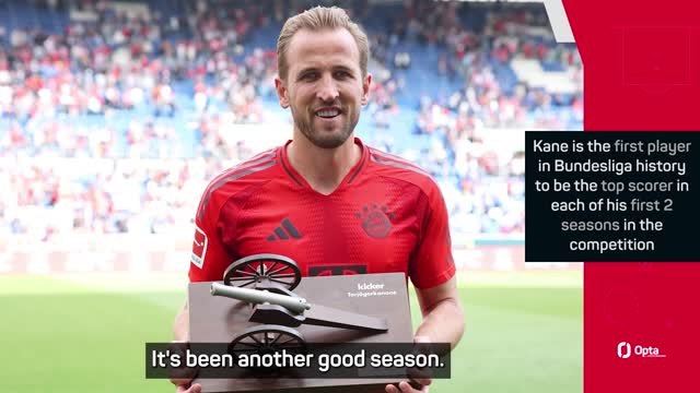 Golden Boot more meaningful with Bundesliga title win - Kane