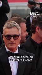 Joaquin Phoenix au Festival de Cannes.