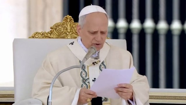Watch: Pope Leo criticises global economic system for ‘marginalising the poorest’