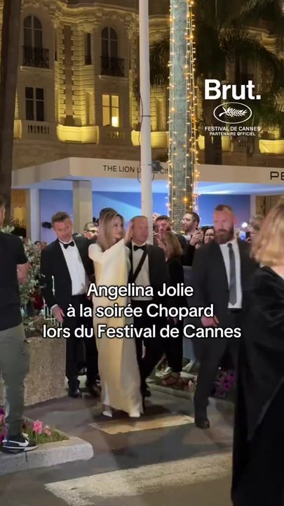 Angelina Jolie à la soirée Chopard.