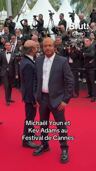 Michaël Youn et Kev Adams au Festival de Cannes