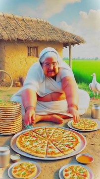 Hungry grandma eat too much pizza . #animals #firebrigade😱 #facebookviral #jalpari #foryouシ #BunnyAdventure #trend #amazingfacts #animation #indian #bestoftheday #trending #explore #cartoon #Amazing #shorts #AI #duck #animals @follwer @Highlight